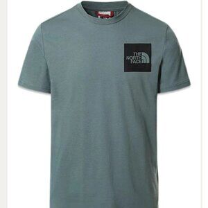 The North Face Men's Size XXL Spruce Green Logo 100% Cotton T-Shirt